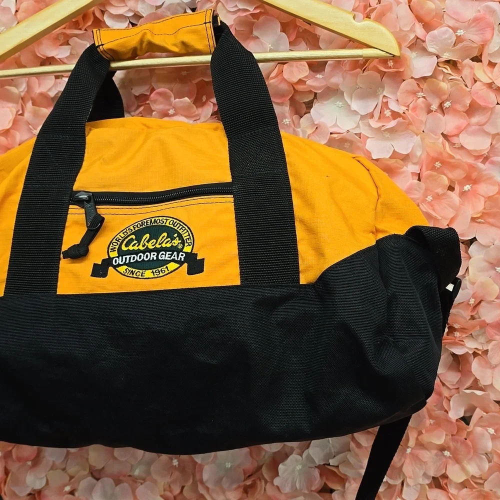 Cabela's Outdoor Gear Dufflebag Rip-Stop Canvas Tote Weekender Utility TopHandle